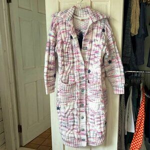 Anthropologie Pilcro Star duster cardigan sweater XS